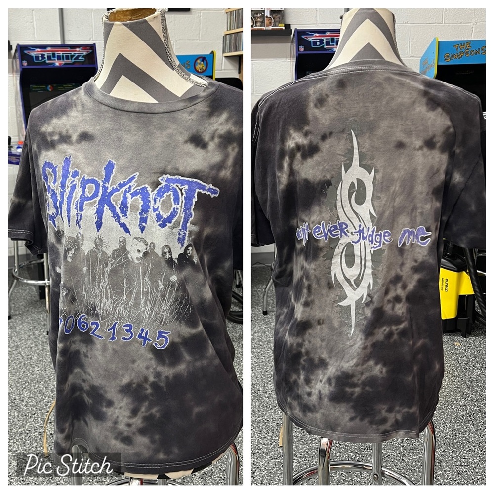 Slipknot front and back tee